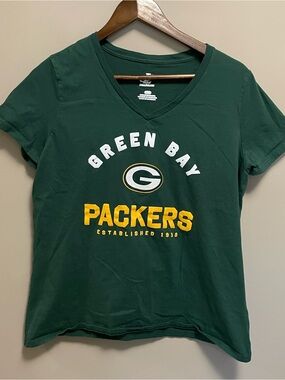 Green Bay Packers Official Logo Tee Women’s Large